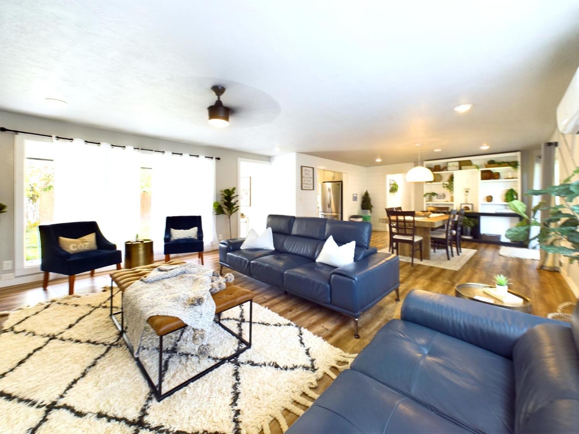 Modern Boho Retreat Villa Corvallis Bagian luar foto