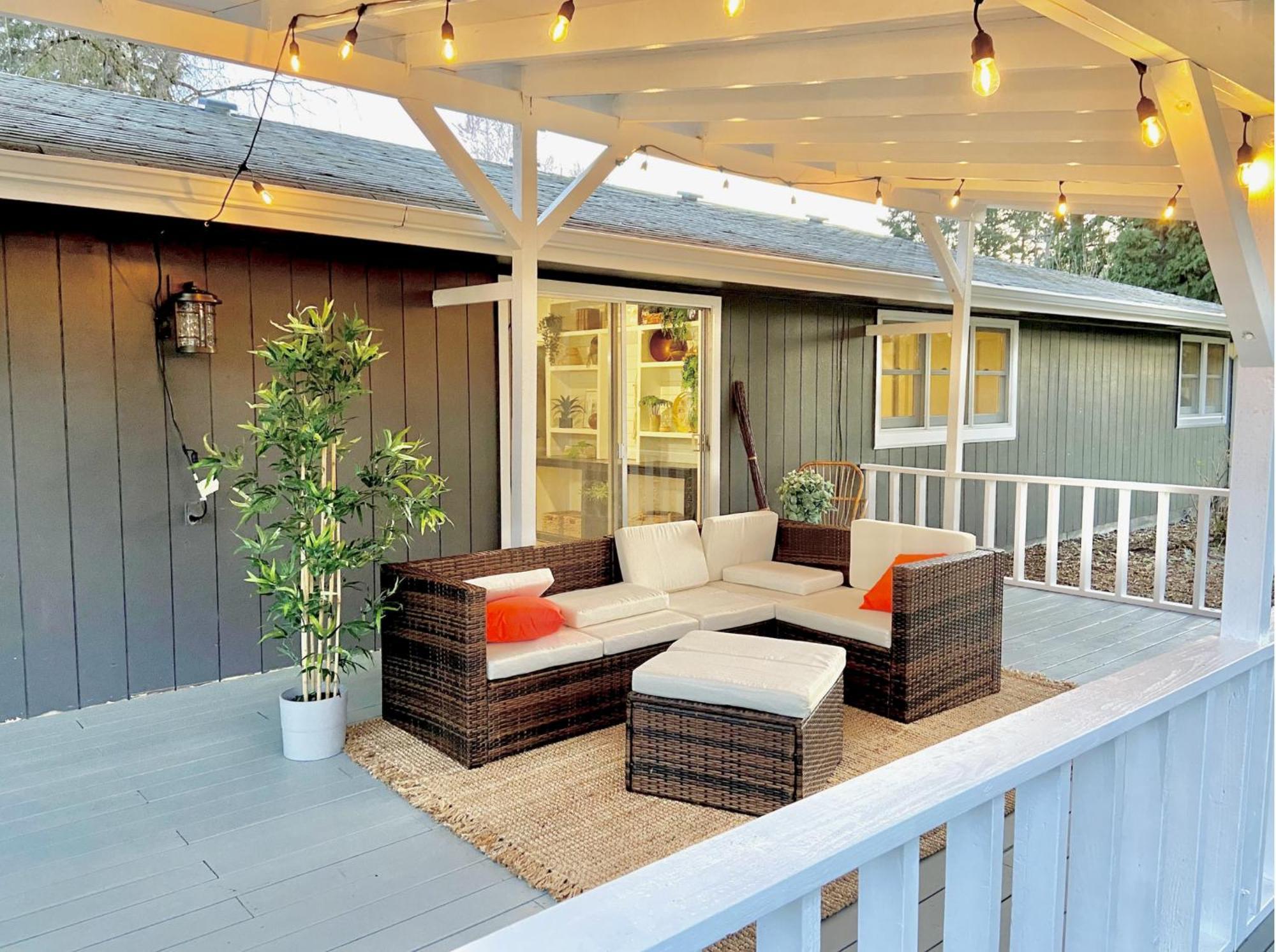 Modern Boho Retreat Villa Corvallis Bagian luar foto